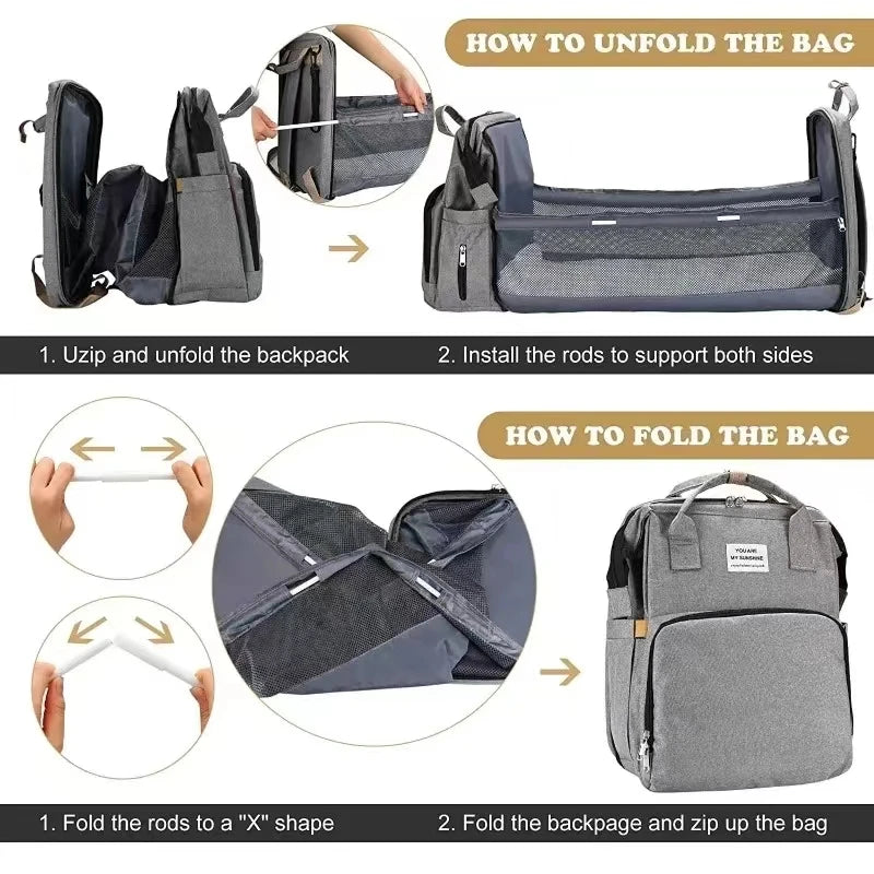 Smart Mom Bag – All-in-One Solution